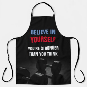 Tablier Croyez-vous Bodybuilding Fitness Motivational