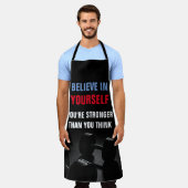 Tablier Croyez-vous Bodybuilding Fitness Motivational (Porté)