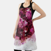 Tablier Cryaméthyste minéral pourpre (Insitu)