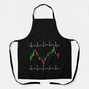 Tablier Crypto pulse pulse de coeur du commerçant
