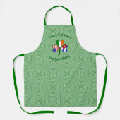 Tablier Cuba Irlande USA Shamrock Drapeau Personnalisé (Recto)