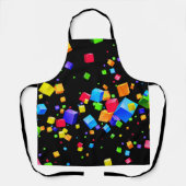 Tablier Cubes colorés 2 (Recto)