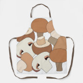 Tablier Cueilleur de Champignons Comestibles Mycologue Che (Recto)