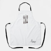 Tablier Cuillère d'argent Nom de la fourche de couteau Ent (Recto)