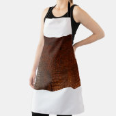 Tablier cuir Brown textureleather, abstrait, antique, , ba (Insitu)