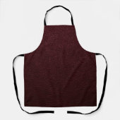 Tablier Cuir du marron (Recto)