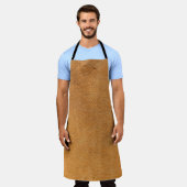 Tablier Cuir Italien Lambskin : Texture Vintage (Porté)