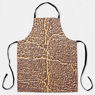 Tablier Cuir naturel couverture texture abstraite, âgée,