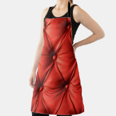 Tablier Cuir rouge, texture (Insitu)