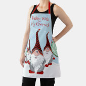 Tablier Cuire au four avec mes Gnomies Noël Gnome (Insitu)