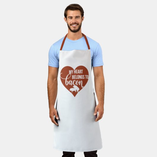 Tablier Cuire dans le style Hilarié Bacon Lover Barbecue C (Porté)