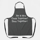Tablier Cuire ensemble des couples Apron (Recto)