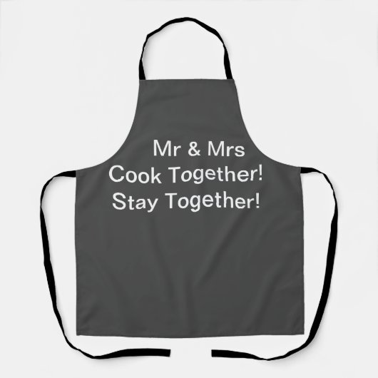 Tablier Cuire ensemble des couples Apron (Recto)