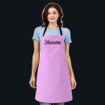 Tablier Cuire et jolie lavande<br><div class="desc">Ce joli tablier de lavande design aurait l'air parfait sur votre cuisine. Mais si vous n'aimez pas la lavande,  ne vous inquiétez pas. Vous pouvez apporter plusieurs modifications à cette tablier. Personnalisable . Par Sharon Lee Hudson.</div>