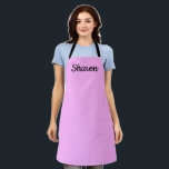 Tablier Cuire et jolie lavande<br><div class="desc">Ce joli tablier de lavande design aurait l'air parfait sur votre cuisine. Mais si vous n'aimez pas la lavande,  ne vous inquiétez pas. Vous pouvez apporter plusieurs modifications à cette tablier. Personnalisable . Par Sharon Lee Hudson.</div>