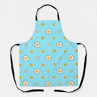 Tablier Cuisine à base d'oeufs doux et ensoleillés Yolka D