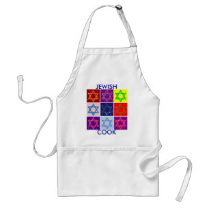 TABLIER CUISINE APRON - CUISINE JUIVE AUX ÉTOILES JUIVES
