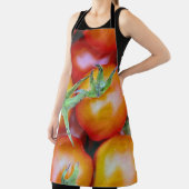 Tablier Cuisine Art Cerisier Tomates Jardin Apron (Insitu)