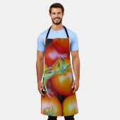Tablier Cuisine Art Cerisier Tomates Jardin Apron (Porté)