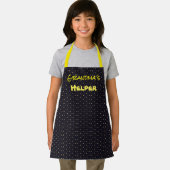 Tablier Cuisine avec grand-mère Motif Brown enfants Apron (Insitu)