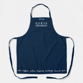 Tablier Cuisine Baker Extraordinaire (Recto)