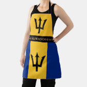 Tablier Cuisine Barbade & Barbade Drapeau Cuisine Chefs (Insitu)