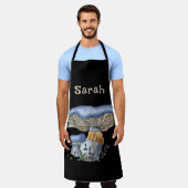 Tablier Cuisine Chef Mushroom Apron (Porté)