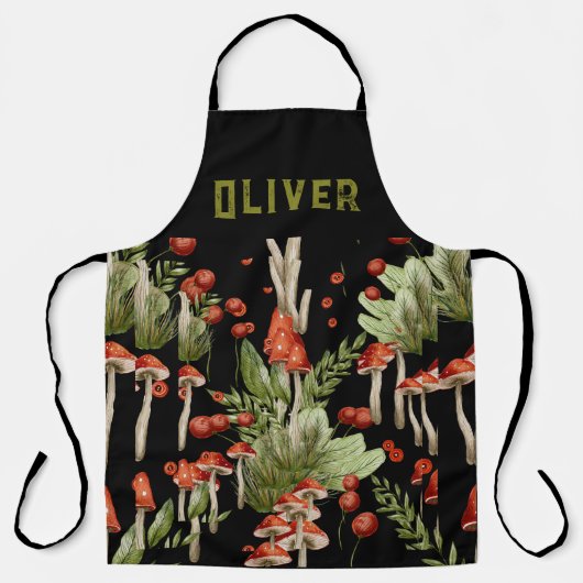 Tablier Cuisine Chef Mushroom Apron (Recto)