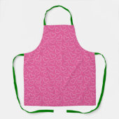 Tablier Cuisine Cool aux coeurs roses Baker Womens Apron (Recto)