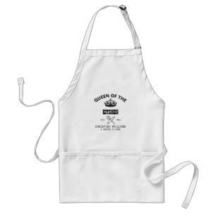 Tablier Cuisine Couronne Foodie Maman Pour Son Apron Adult
