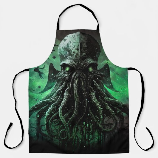 Tablier Cuisine Cthulhu (Recto)