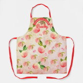 Tablier Cuisine cuisine personnalisée aux fleurs de fruits (Recto)