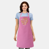 Tablier Cuisine Cuisine Rose (Porté)