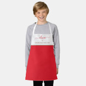 Tablier Cuisine d'aide de grand-mère (Porté)