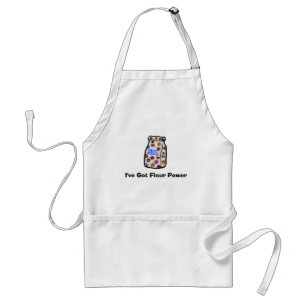 Tablier Cuisine d'alimentation de farine amusante ou tabli