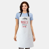 Tablier cuisine d'amour (Porté)