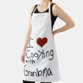 Tablier cuisine d'amour grand-mère Apron (Insitu)