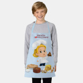 Tablier Cuisine d'amour personnalisée (Porté)