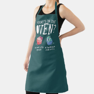 Tablier cuisine d'art amusante pour maman-to-be-word