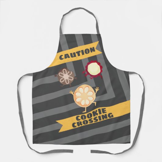 Tablier Cuisine de boulangerie à biscuits à ruban à casser (Recto)