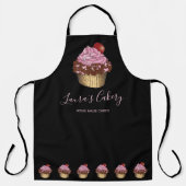 Tablier Cuisine de boulangerie moderne Cupcake Chef Restau (Recto)