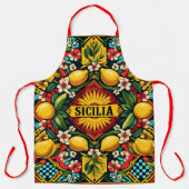 Tablier Cuisine de citrons Sicilia (Recto)