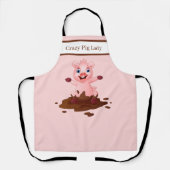 Tablier cuisine de dame de porc mignonne (Recto)