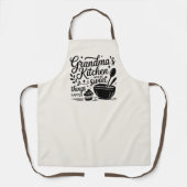 Tablier Cuisine de la grand-mère Cuisine (Recto)