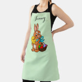 Tablier Cuisine de Pâques et lapin mignon Apron (Insitu)