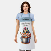 Tablier Cuisine de poulet mignonne sur le devis de cuisine (Porté)