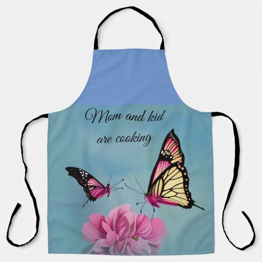 Tablier Cuisine des papillons (Recto)