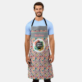 Tablier Cuisine d'été BBQ Grill Chaud Doodle (Porté)