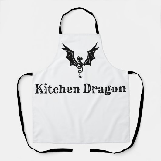 Tablier Cuisine Dragon (Recto)
