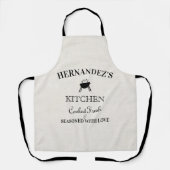 Tablier Cuisine familiale I Canva (Recto)